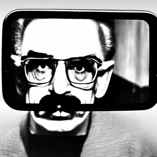 Prompt: bathroom mirror selfie of Groucho Marx, using iPhone