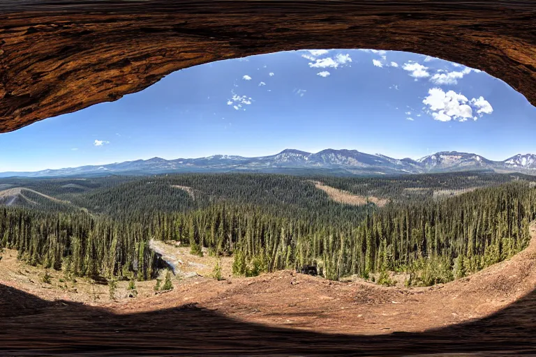 Image similar to A panoramaic view of Montana's wilderness