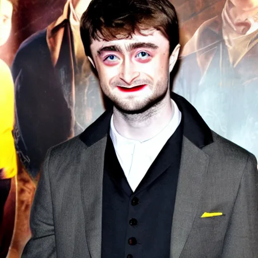 Image similar to Daniel radcliffe in a harry potter halloween costume