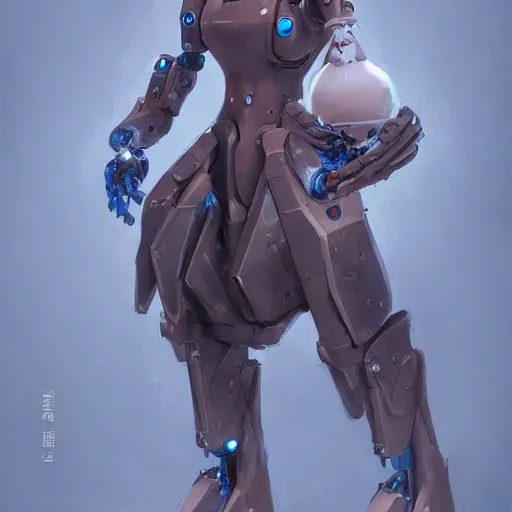 Prompt: concept art, Anthropomorphic humanoid robot penguin, made by Stanley Artgerm Lau, WLOP, Rossdraws, James Jean, Andrei Riabovitchev, Marc Simonetti