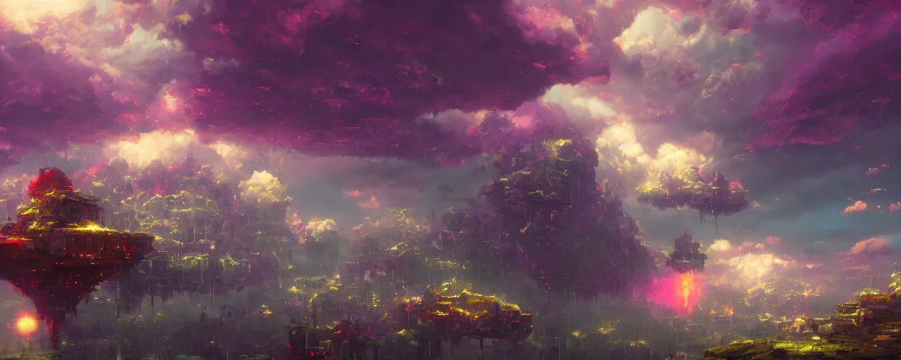 Image similar to ” tileable clouds, [ cinematic, detailed, epic, widescreen, opening, establishing, mattepainting, photorealistic, realistic textures, octane render, art by paul lehr ] ”