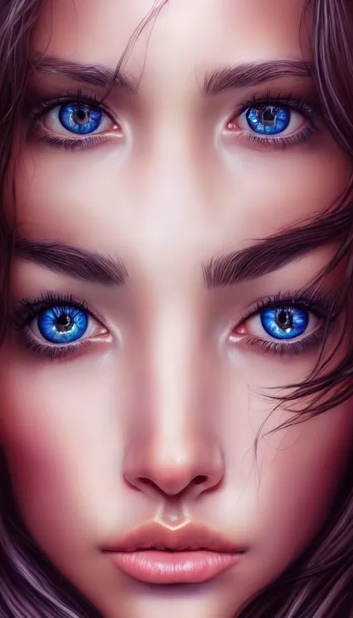 Image similar to a gorgeous female photo, professionally retouched, realistic, smooth face, perfect eyes, symmetrical, full body shot, wide angle, sharp focus on eyes, 8 k high definition, insanely detailed, intricate, elegant, art by artgerm