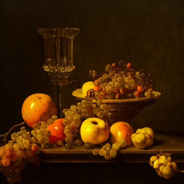 Prompt: a still life, extraordinary masterpiece