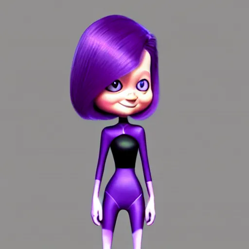 Prompt: violet from the incredibles