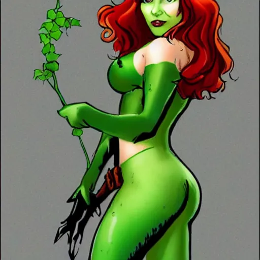 Image similar to poison ivy from batman