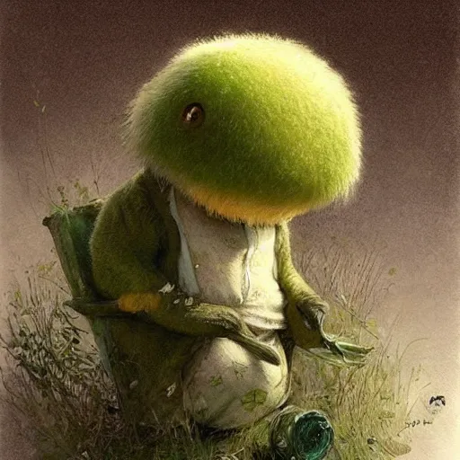 Prompt: ( ( ( ( ( shy guy ) ) ) ) ) by jean - baptiste monge!!!!!!!!!!!!!!!!!!!!!!!!!!! green