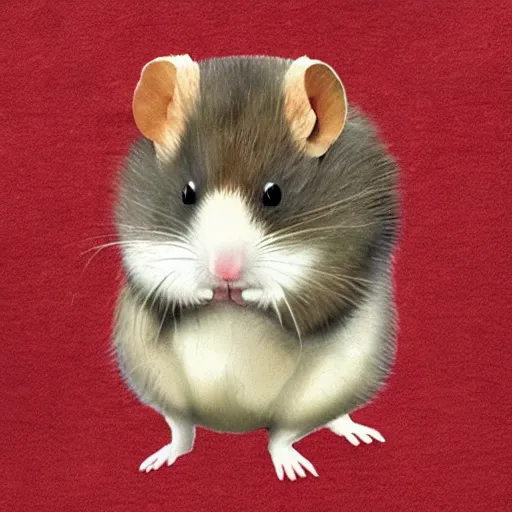 Image similar to realistic kung-fu hamster