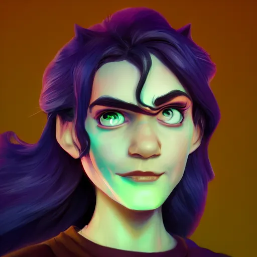 Image similar to Portrait of a dark troll, mattepainting concept Blizzard pixar maya engine on stylized background splash comics global illumination lighting artstation lois van baarle, ilya kuvshinov, rossdraws