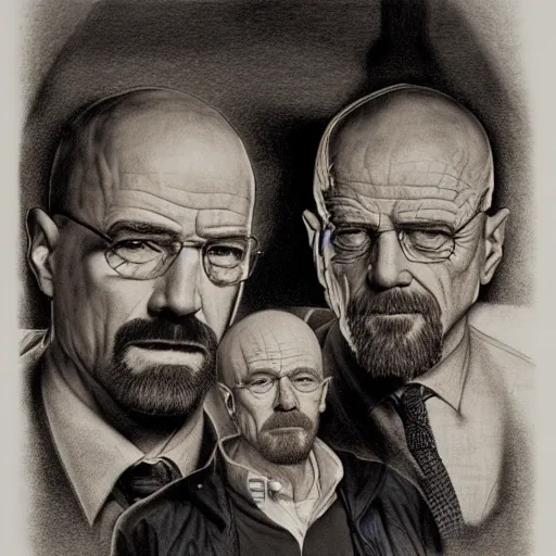 Image similar to breaking bad, alan lee