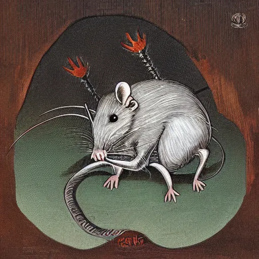 Image similar to the rat king