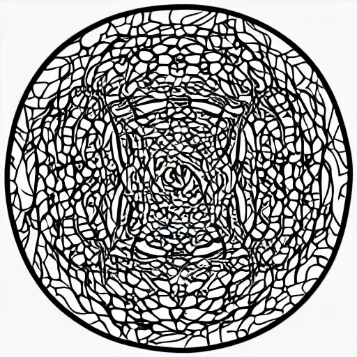 Image similar to dream recursive zentangles