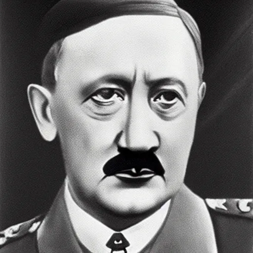 Prompt: hitler but nice