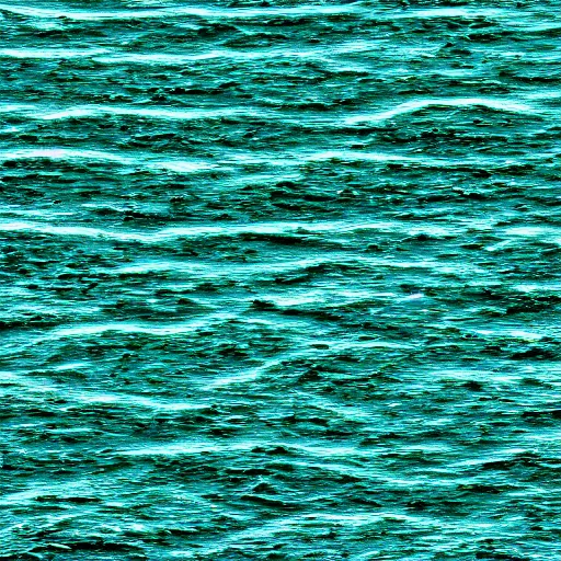 Prompt: A pixelated texture of water