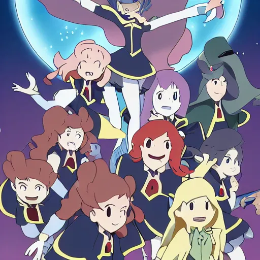 Image similar to little witch academia