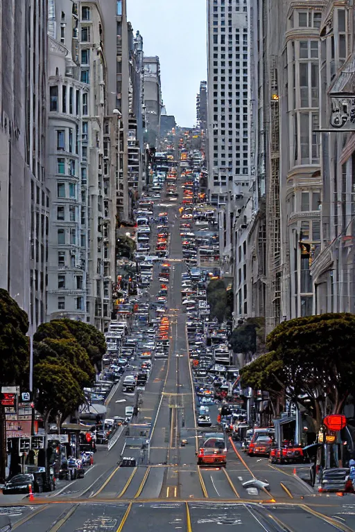 Image similar to Market Street, San Francisco by Klaus Bürgle and Imperial Boy;