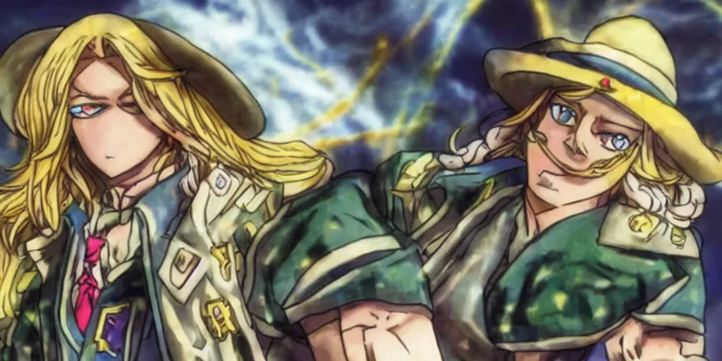 Prompt: gyro zeppeli