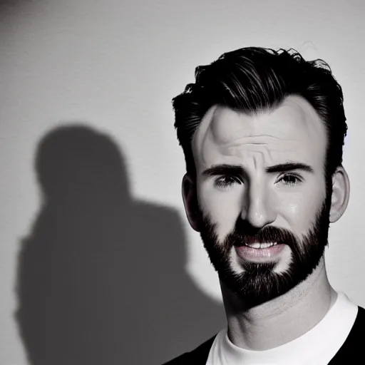 Image similar to Ansel Adams photograph of Chris Evans