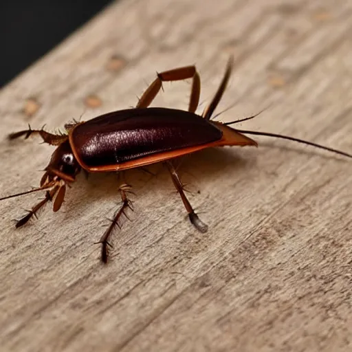 Prompt: A donkey-cockroach hybrid