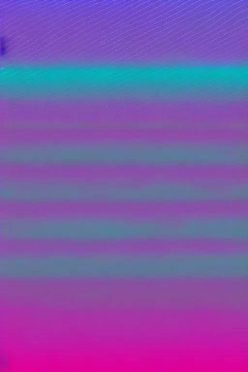 Prompt: retro vaporwave pastelpunk abstract gradient synth wave sky ripple visualizer