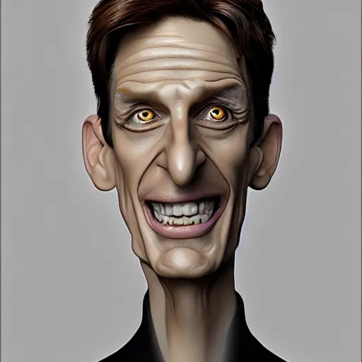 Prompt: Heinz Doofenshmirtz in real life, portrait, photograph, realistic, hyperrealistic, highly detailed, very detailed, extremely detailed, detailed, digital art, trending on artstation