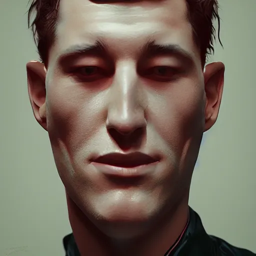 Prompt: abstract 3d male portrait by James Jean and Jason Chan, rendering, redshift, Octane, cinematic lighting, handsome, detailed