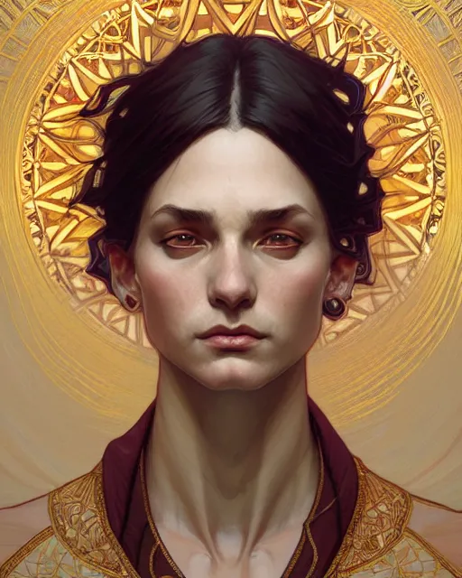 Image similar to symmetry!! portrait of king fisher, dnd, intricate, elegant, highly detailed, digital painting, artstation, concept art, smooth, sharp focus, illustration, art by artgerm and greg rutkowski and alphonse mucha