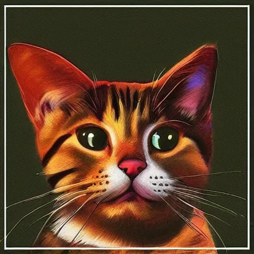 Image similar to “a cat by bee 4k”