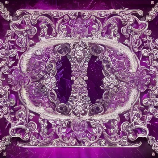 Image similar to princess of amethyst 4 k gorgeous ornate intricate detailed framed octane render