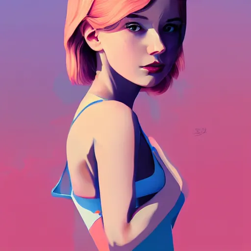 Prompt: belle dephine, concept art, animation, elegant, 2d, digital painting, smooth, sharp focus, artstation, art by Ilya Kuvshinov