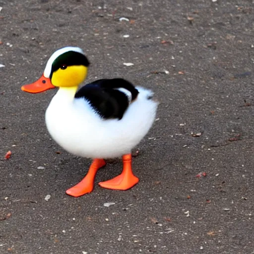 Image similar to a cute duck