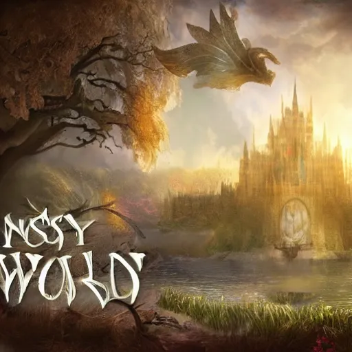 Image similar to fantasy world