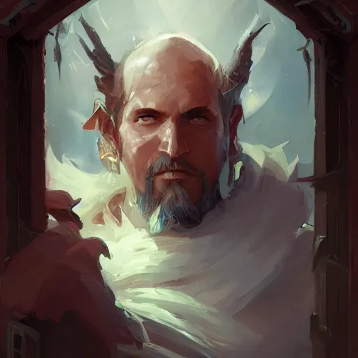 Image similar to a portrait of the winner of coldopenstories FF, hearthstone art style, epic fantasy style art by Craig Mullins, fantasy epic digital art, epic fantasy card game art by Greg Rutkowski and james jean