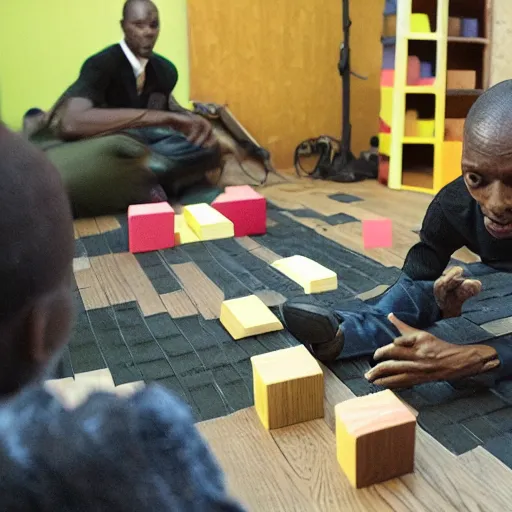 Image similar to maxi jazz playing with blocks