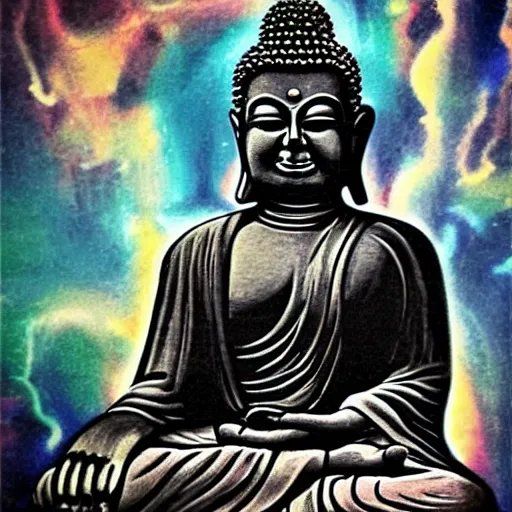 Image similar to buddha in darth vader