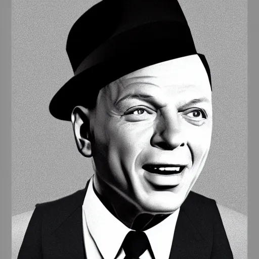 Prompt: frank sinatra, 2 0 2 0, 2 1 st century, modern, realistic face, highly detailed, 4 k