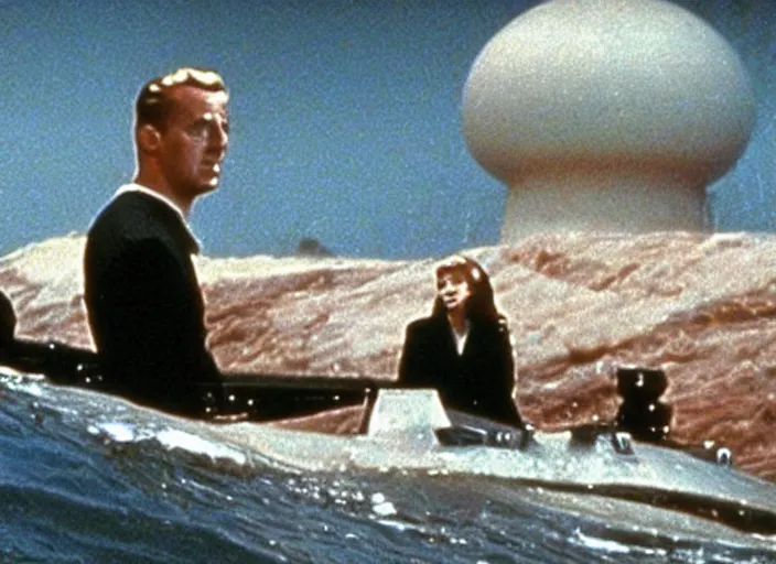 Image similar to scene from the 1 9 6 0 submarine spy thriller film the hunt for red october