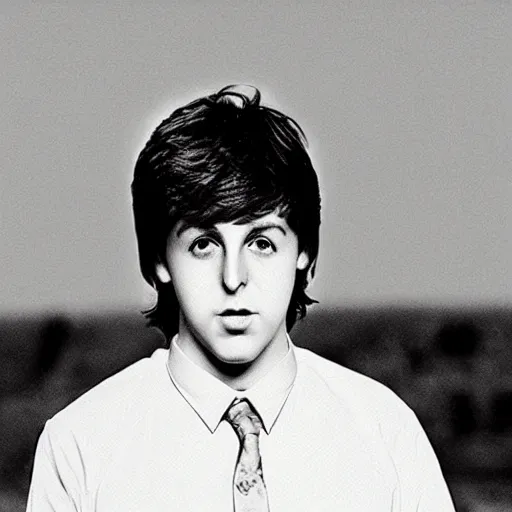 Image similar to young paul McCartney, ufotable