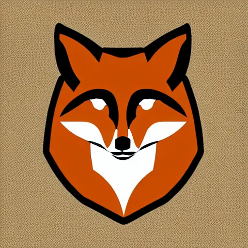 Image similar to logo fox hound , illustartion, smooth, flat colors