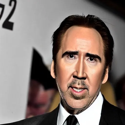 Prompt: Nicholas Cage as a Fuzzy Rabbit