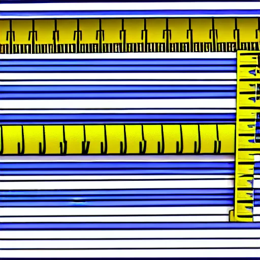 Image similar to a clip art image of a ruler, transparent background