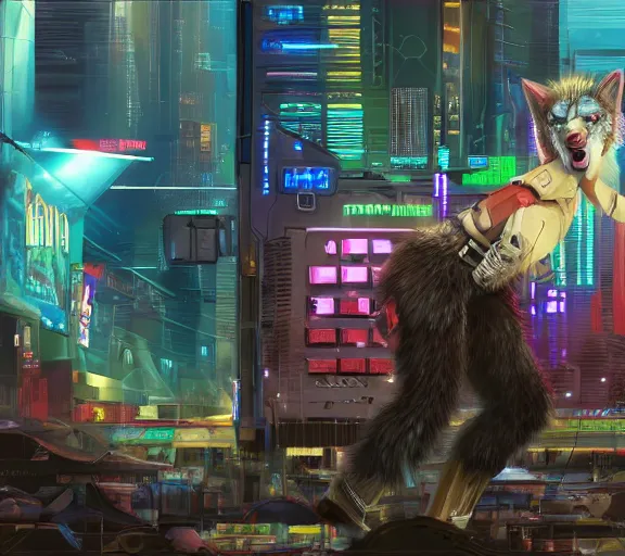 Image similar to high - resolution photograph from a cyberpunk era furry fandom convention ( midwest furfest 2 0 4 7 ), taking place after the genetic revolution and quantum singularity. photorealistic.