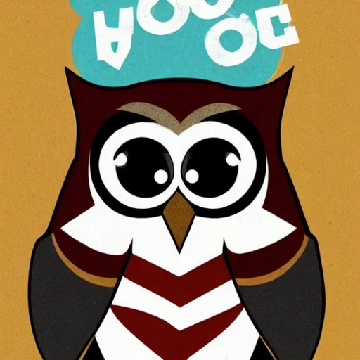 Image similar to hooty from the owl house