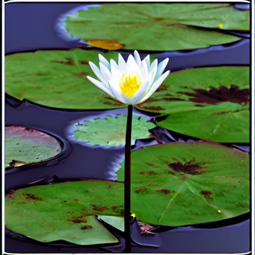 Image similar to waterlily