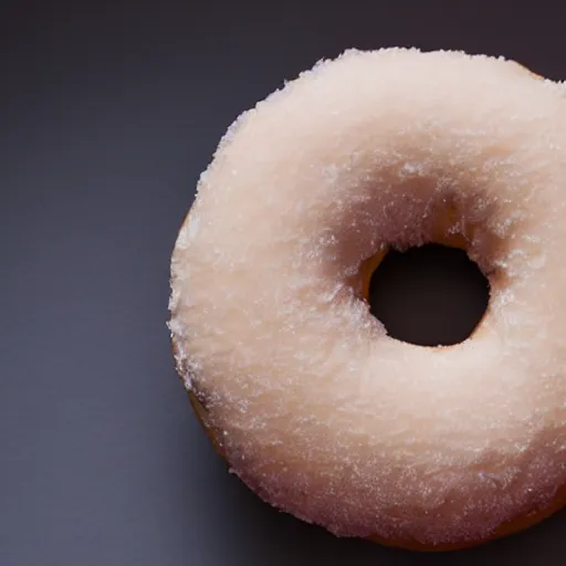 Image similar to a fluffy donut