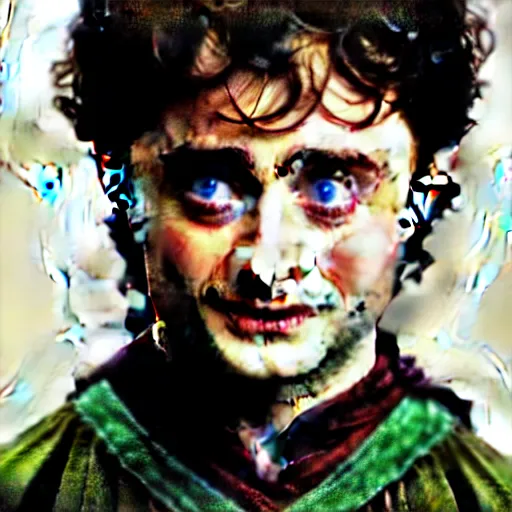 Image similar to Daniel Radcliffe as Frodo in lord of the rings