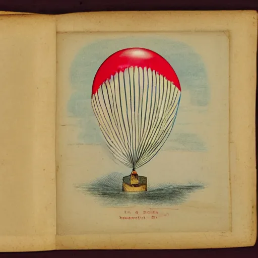 Image similar to ballon - poisson, a navigable balloon designed by aeronaut ferdinand lagleize