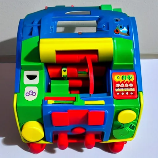 Image similar to fisher price machine gun