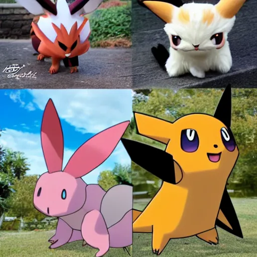 Image similar to a real life pokemon