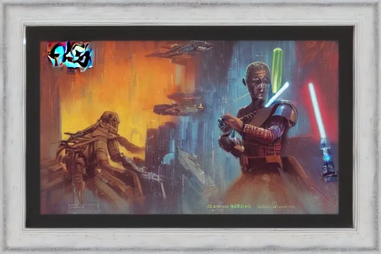 Prompt: star wars legend of zelda, art by dave mckean and rowena morrill and jeanbaptiste monge, trending on artstation, iridescent cool blue and cyan and red and blue and yellow and green lighting tilt - shift mac and cheese, blade runner 2 0 4 9, infrared, framed by sands, foreshortening