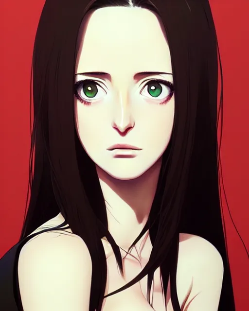 Prompt: portrait Anime as eva green the dreamers, girl cute-fine-face, brown-black-hair pretty face, realistically shaded, Perfect face, fine details. Anime. the dreamers, realistic shaded lighting by Ilya Kuvshinov, katsuhiro otomo, ghost-in-the-shell, magali villeneuve, artgerm, rutkowski, WLOP Jeremy Lipkin, Giuseppe Dangelico Pino, Michael Garmash, Rob Rey